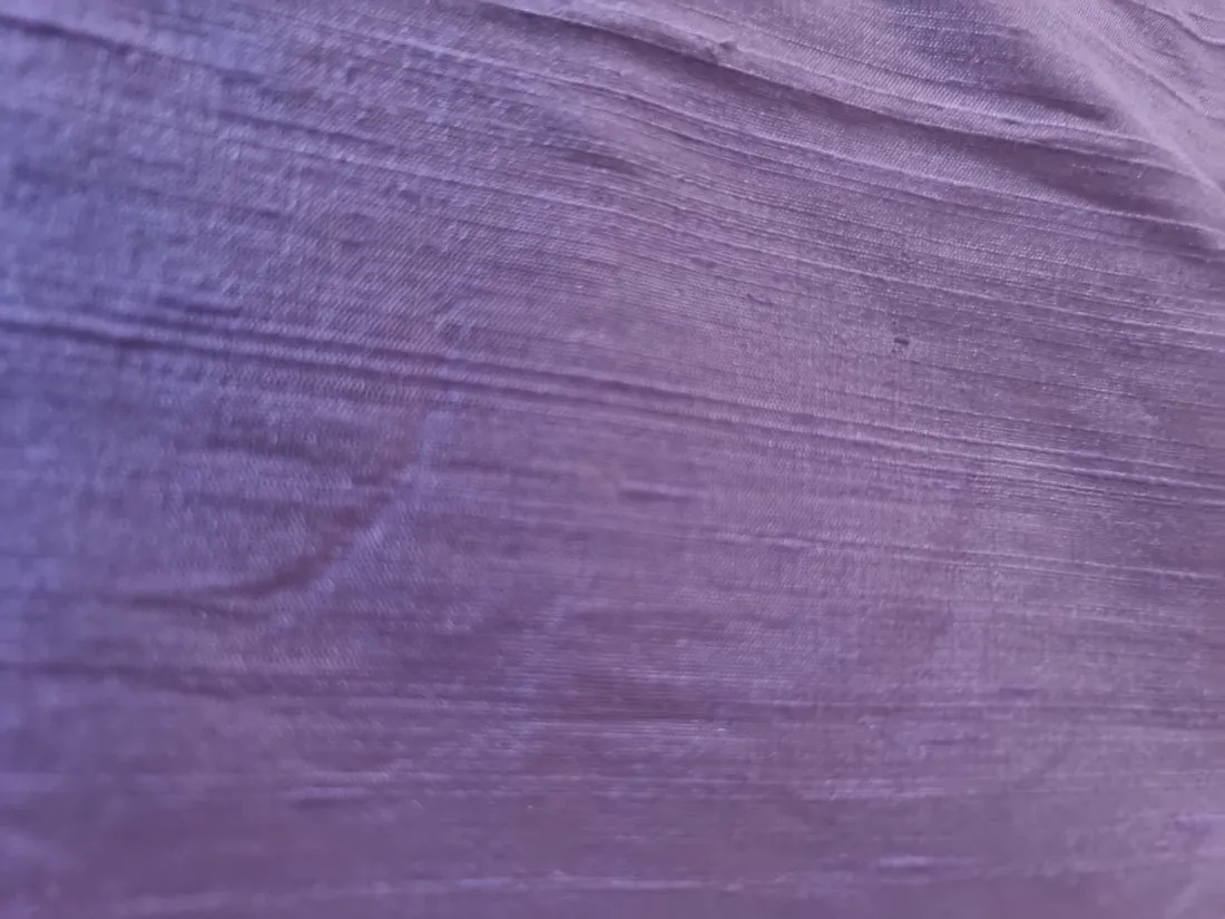 100% pure silk dupioni fabric dusty lavender 54" with slubs MM97[3]
