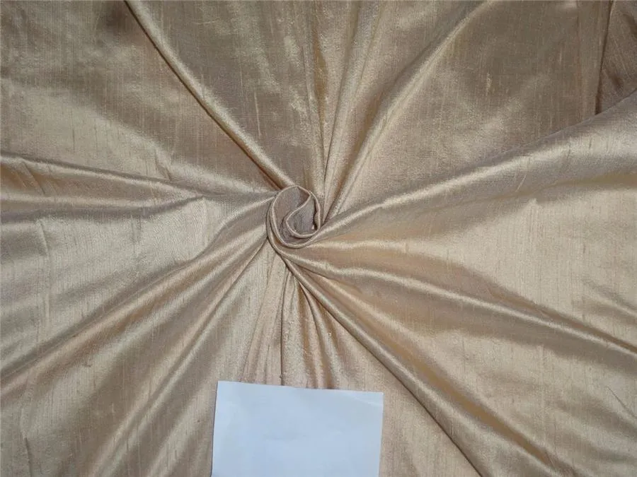 100% Pure Silk Dupioni Fabric Dusty Pink Color 54&quot; wide with Slubs
