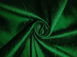 100% PURE SILK DUPIONI FABRIC EMERALD GREEN COLOR 54" WIED WITH SLUBS*MMB2[1]