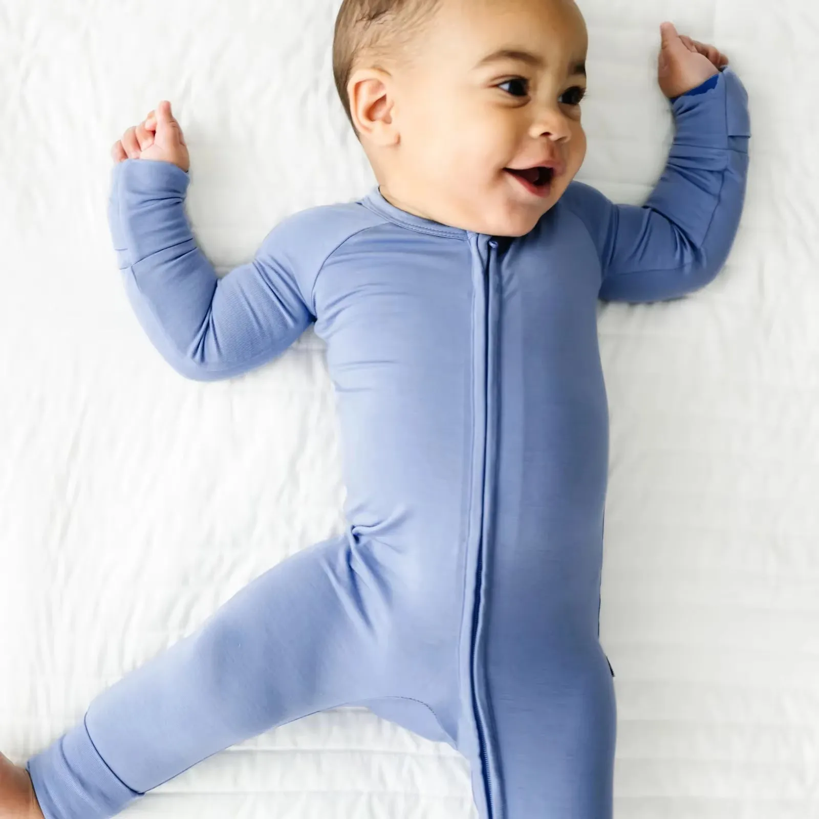 19-24 monthsBamboo Fiber I Baby Romper Pajamas Bodysuit Solid