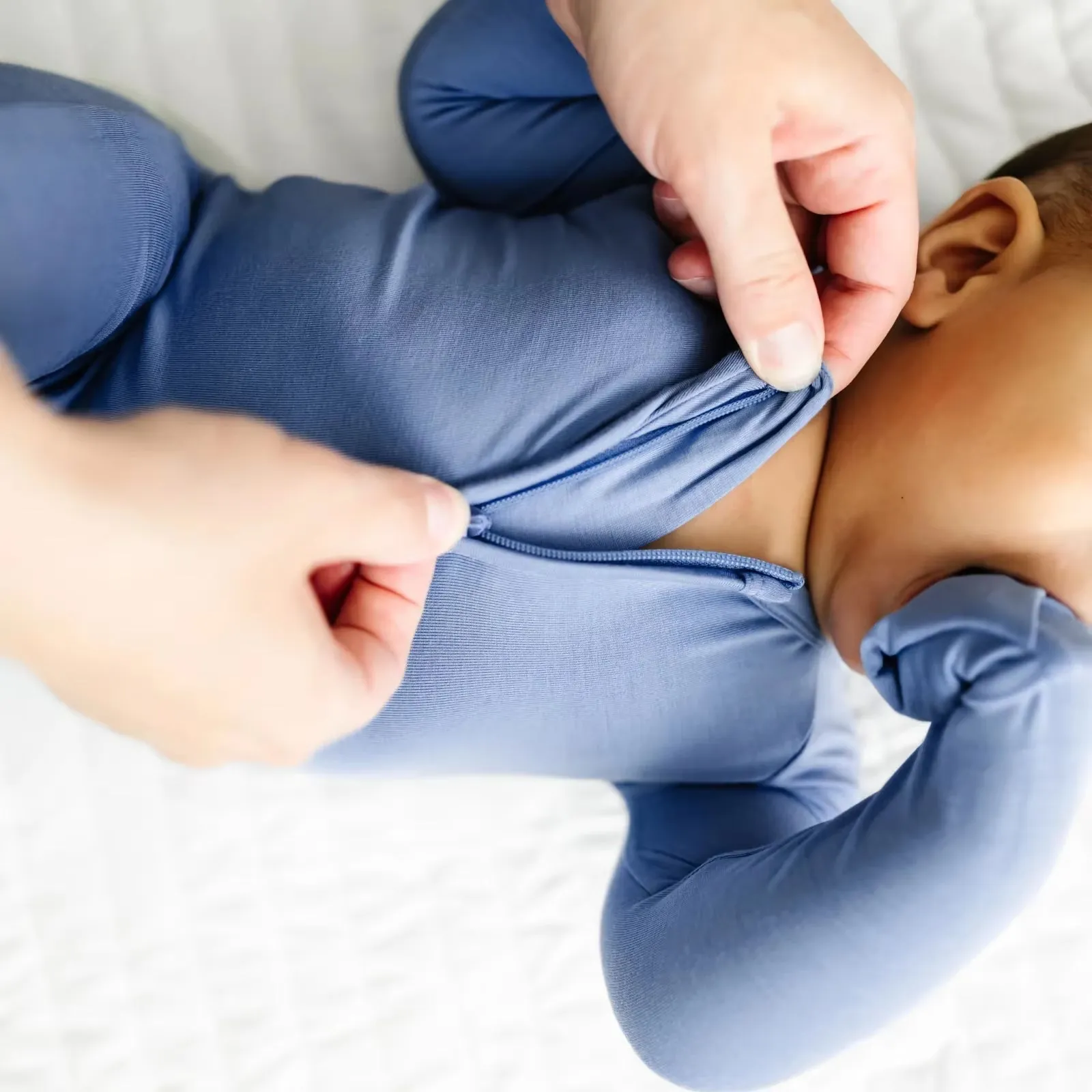 19-24 monthsBamboo Fiber I Baby Romper Pajamas Bodysuit Solid