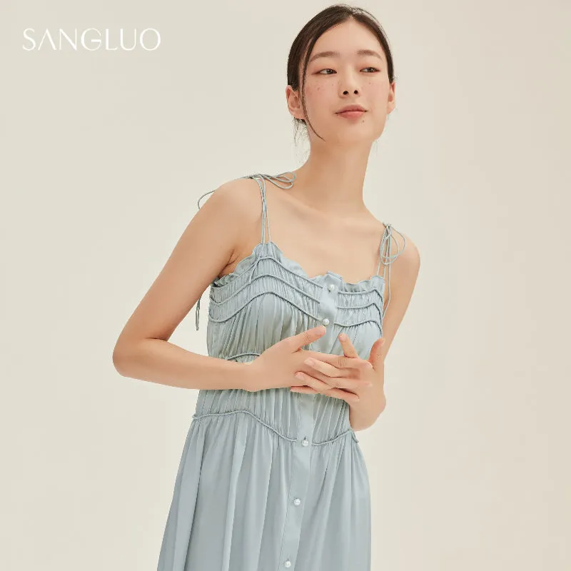 19MM Mini Silk Slip Dress