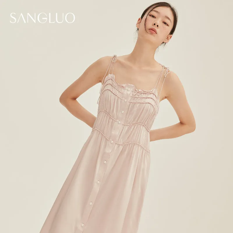 19MM Mini Silk Slip Dress