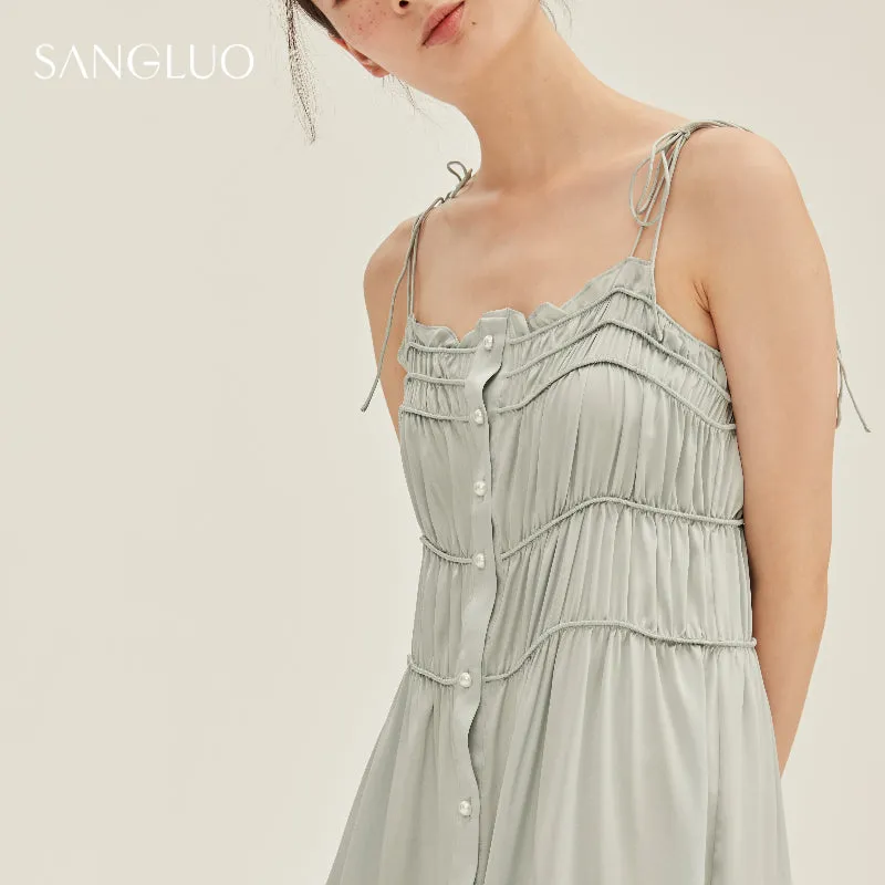 19MM Mini Silk Slip Dress