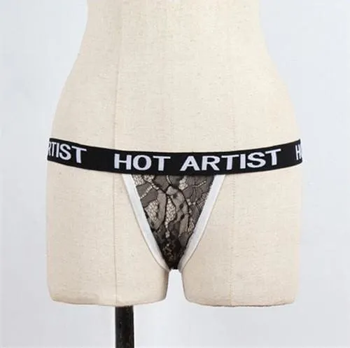 1PC Sexy Women Hot Artist Letters Panties G-string Thongs T-back Bikini Briefs