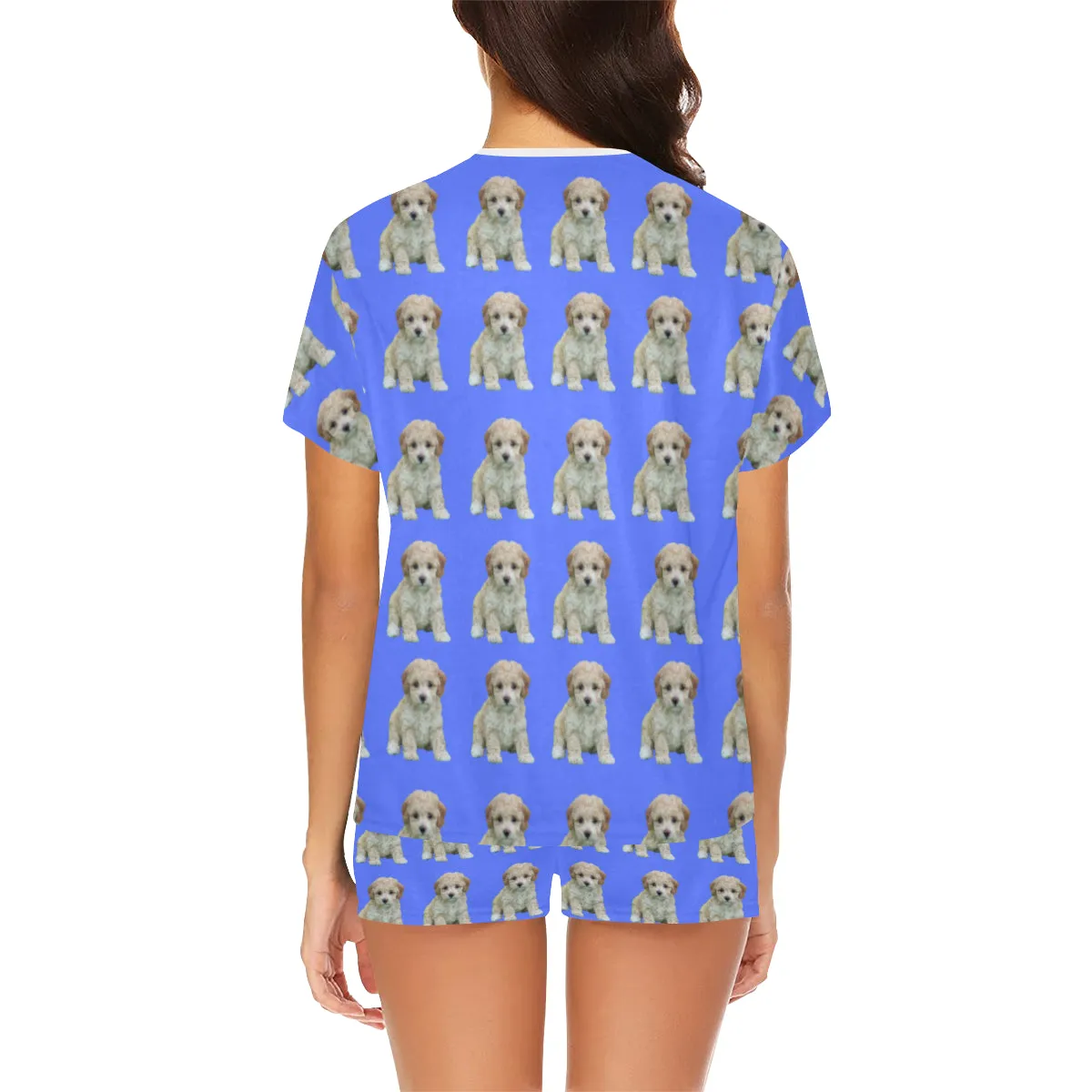 2 Piece Poodle PJ Set - Puppy