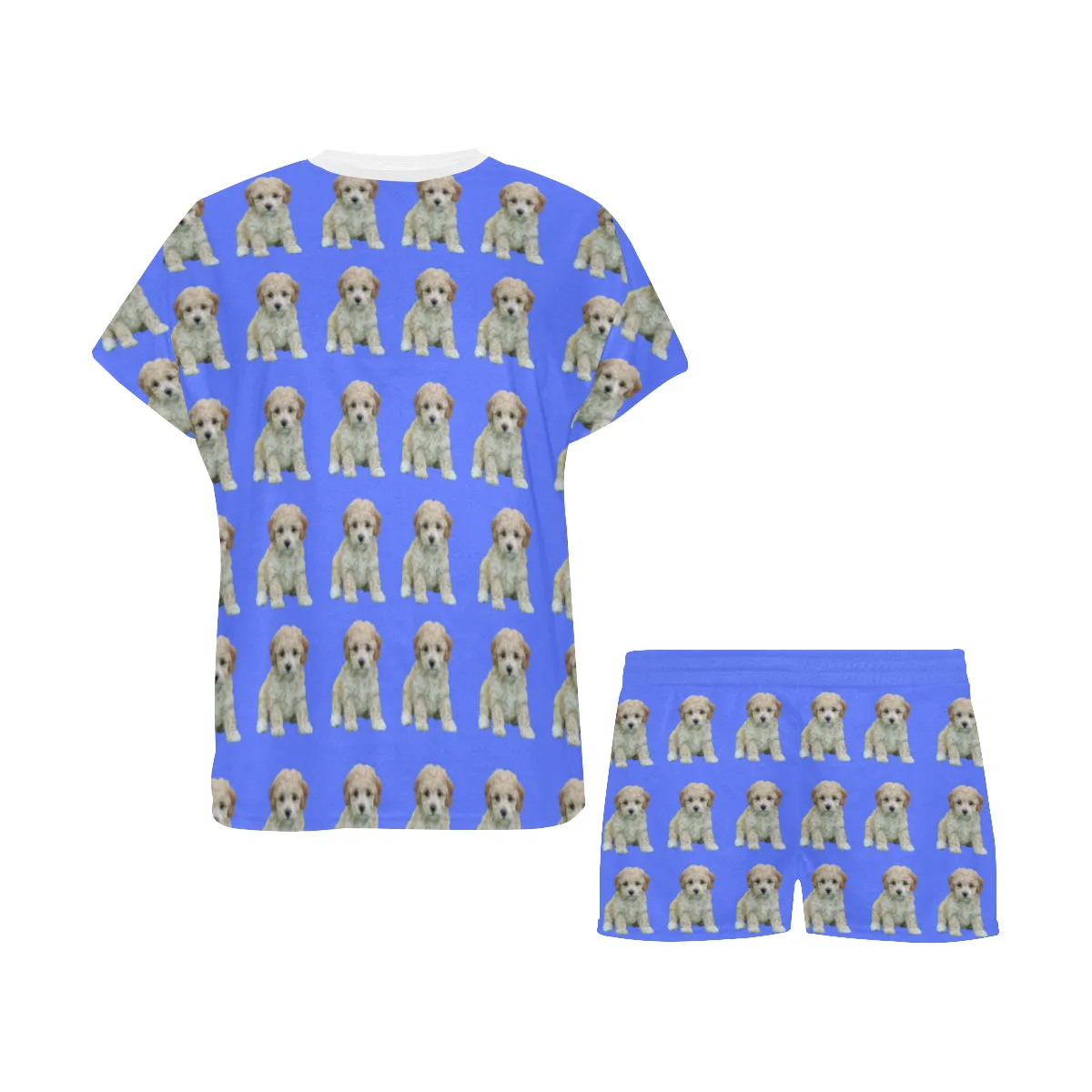 2 Piece Poodle PJ Set - Puppy