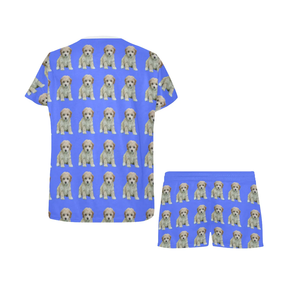 2 Piece Poodle PJ Set - Puppy