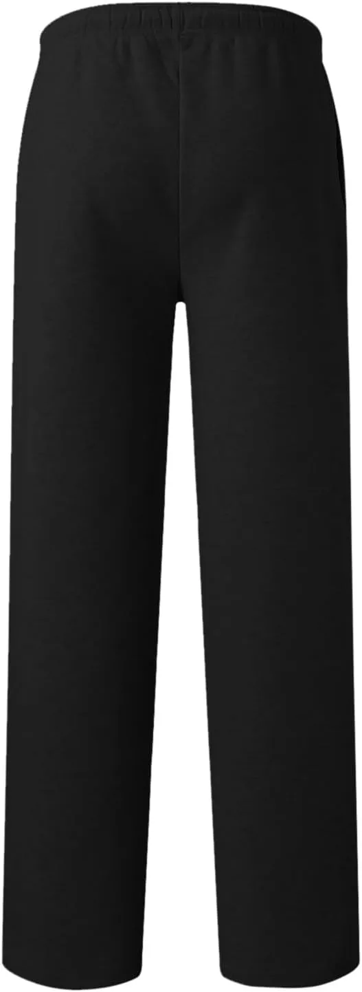 2025 Womens Wide Leg Sweatpants Cozy Fleece Boyfriend Casual Jogger Pants Baggy Elastic High Waisted Yoga Pants Trendy
