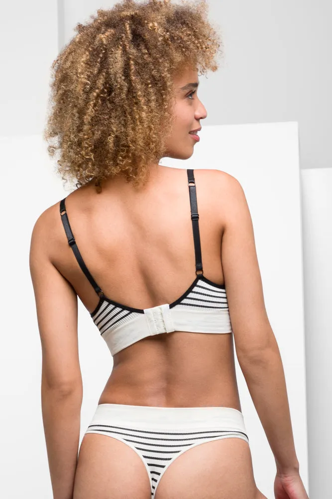 3 Pack Seamfree Thongs Black
