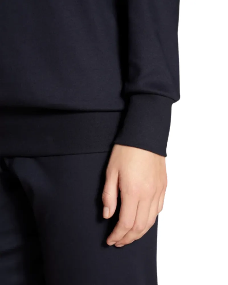 43100 #339 Soulmate Navy Blue 100% Cotton Pajamas Set