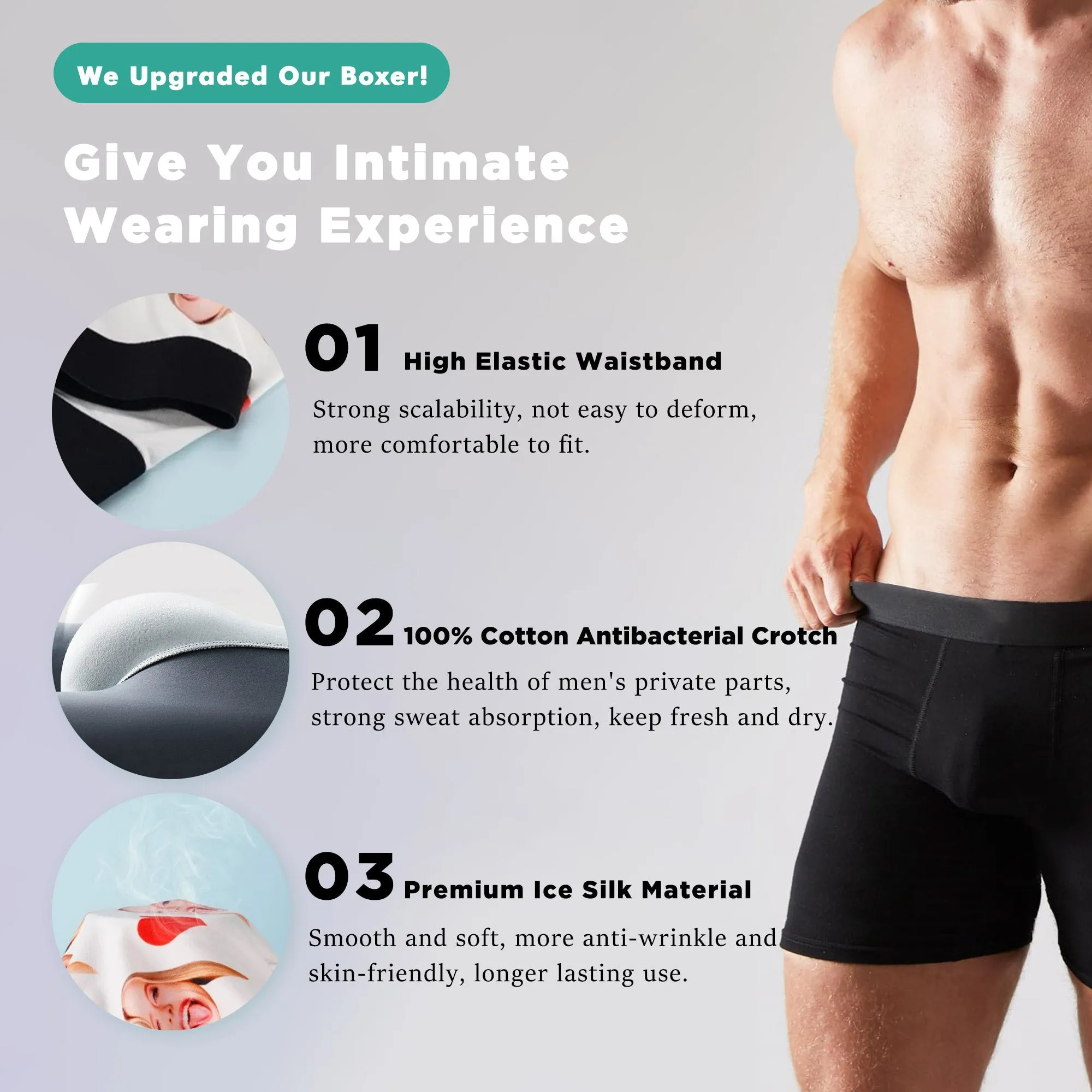 4FunGift® Personalized Gift For Men & Women Boxer Briefs Super Charger