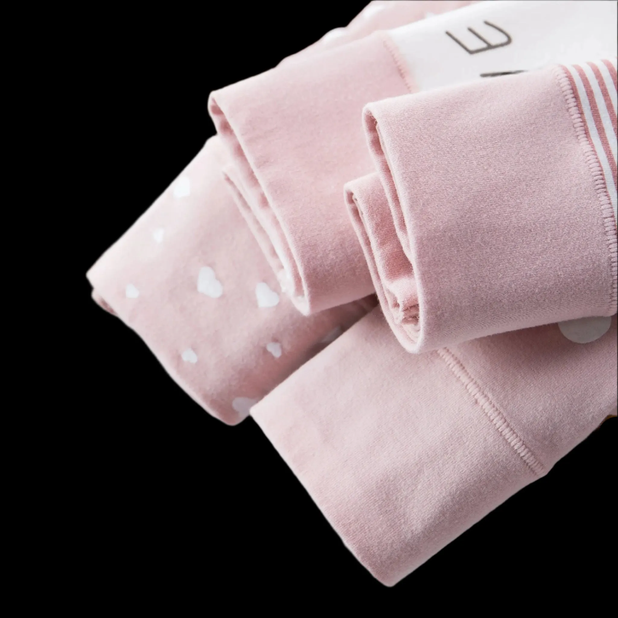 4pcs Breathable High Waist Cotton Women Panties, Sizes M-5XL