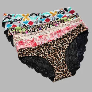 5pcs/Lot Panties Women Underwear Sexy Panties Thongs And G strings Woman Underpants Thong G string Panties Knickers