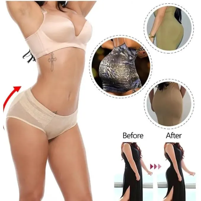 Abhijeet enterprises The Invisible Body-Shaping Hip Pads for Women Underwear Butt Lifter Panties for Women High Waist Panty Women's Hip Pads Enhancer Shorts