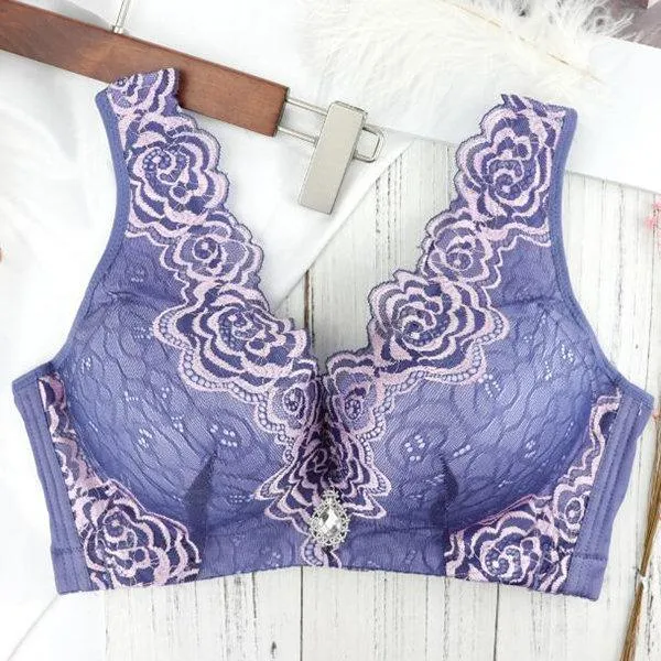 Adjustable Comfortable Side Support Push Up Gather Bras