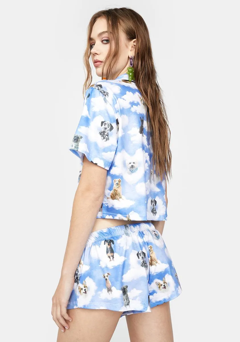 All Dogs Go To Heaven Pajama Set