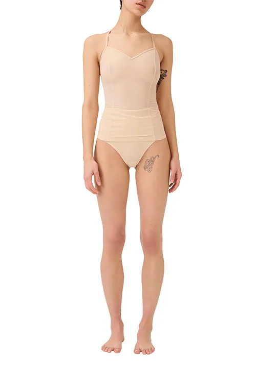 All Mesh Convertible Shape Camisole