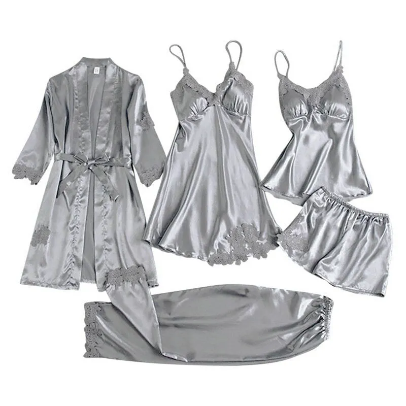 Amara - 5-Piece Pajama Set