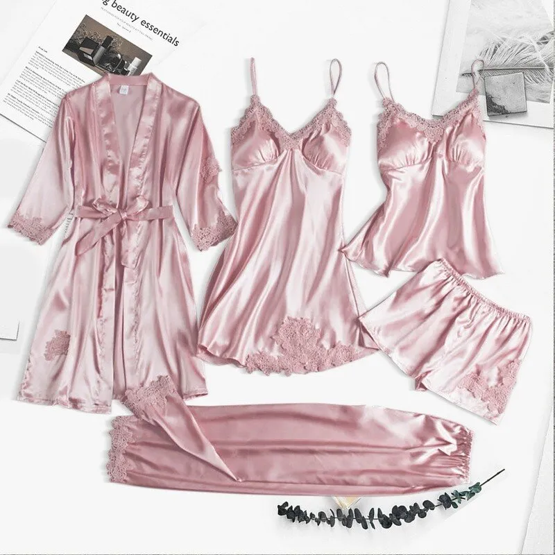 Amara - 5-Piece Pajama Set