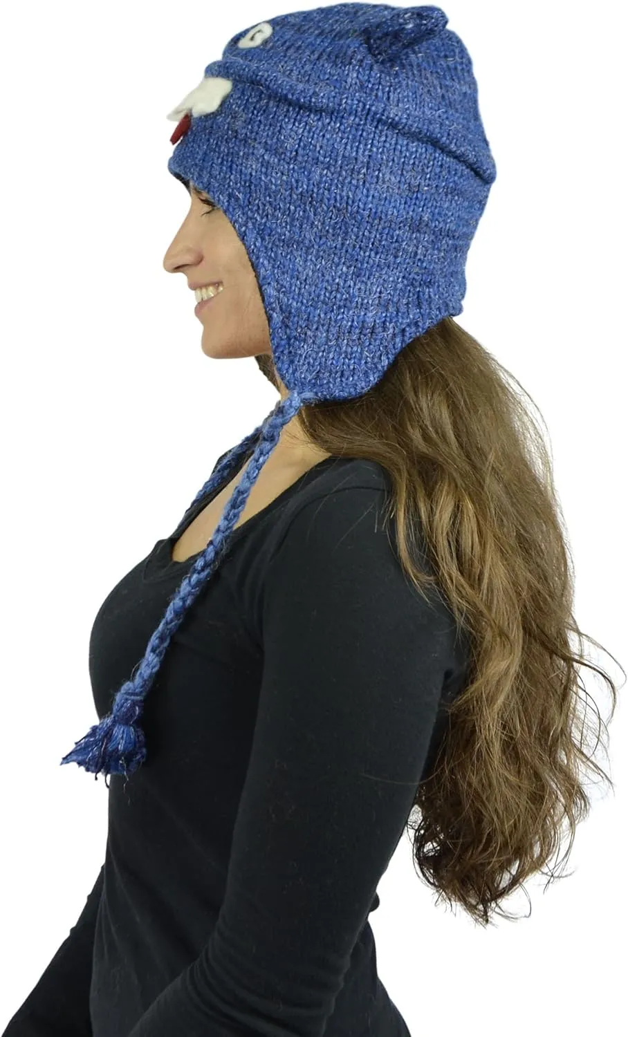 Animal Hats for Adults with Mitten or Pom Pom Knit or Plush Cute Winter Hats Substitute for Beanie