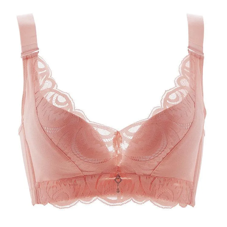 Antibacterial Adjustable Gather Anti Sagging Wireless Thin Bras