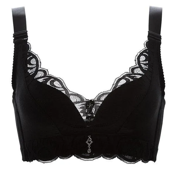 Antibacterial Adjustable Gather Anti Sagging Wireless Thin Bras