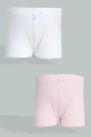 Assorted Plain Boxer Shorts (2-Piece Set)