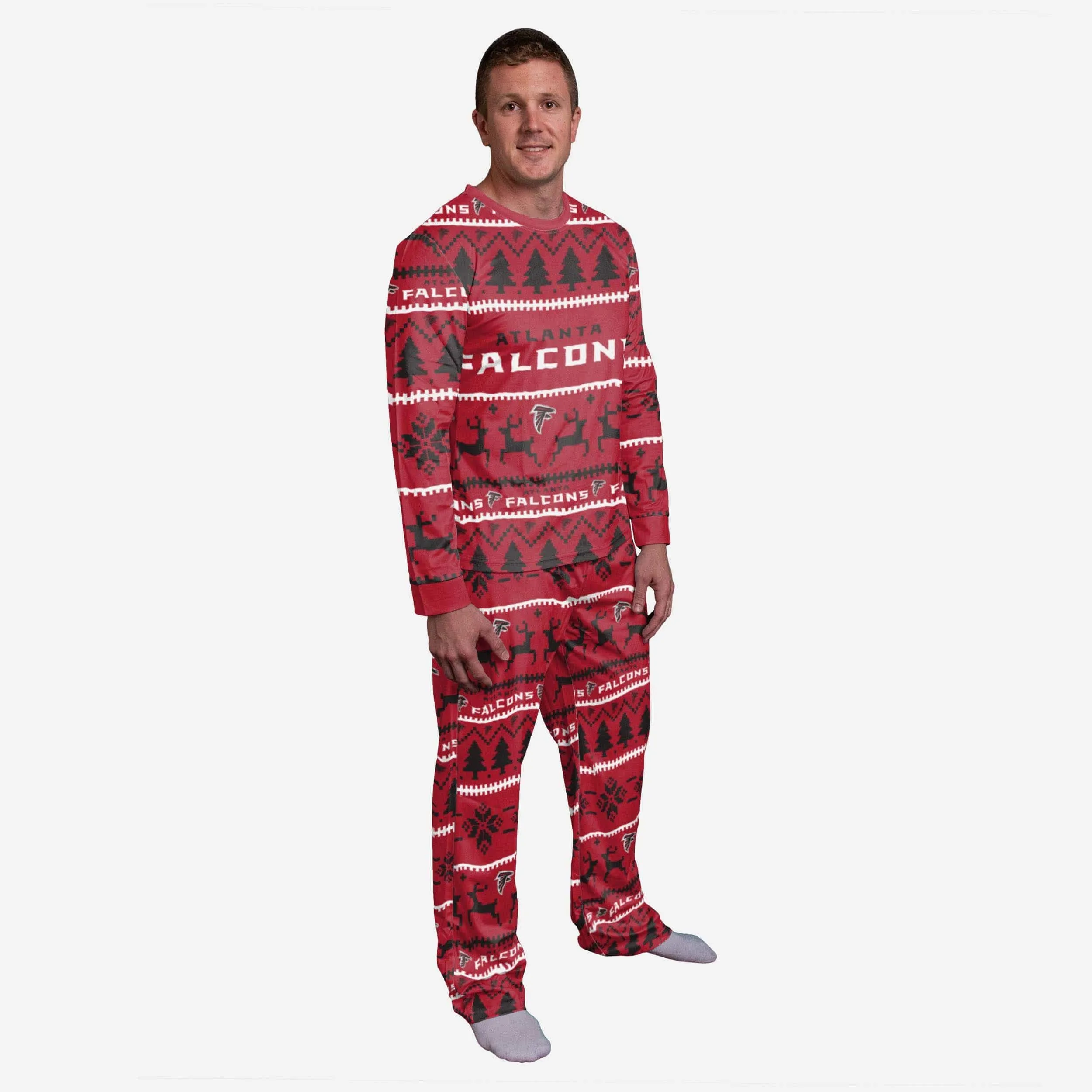 Atlanta Falcons Family Holiday Pajamas
