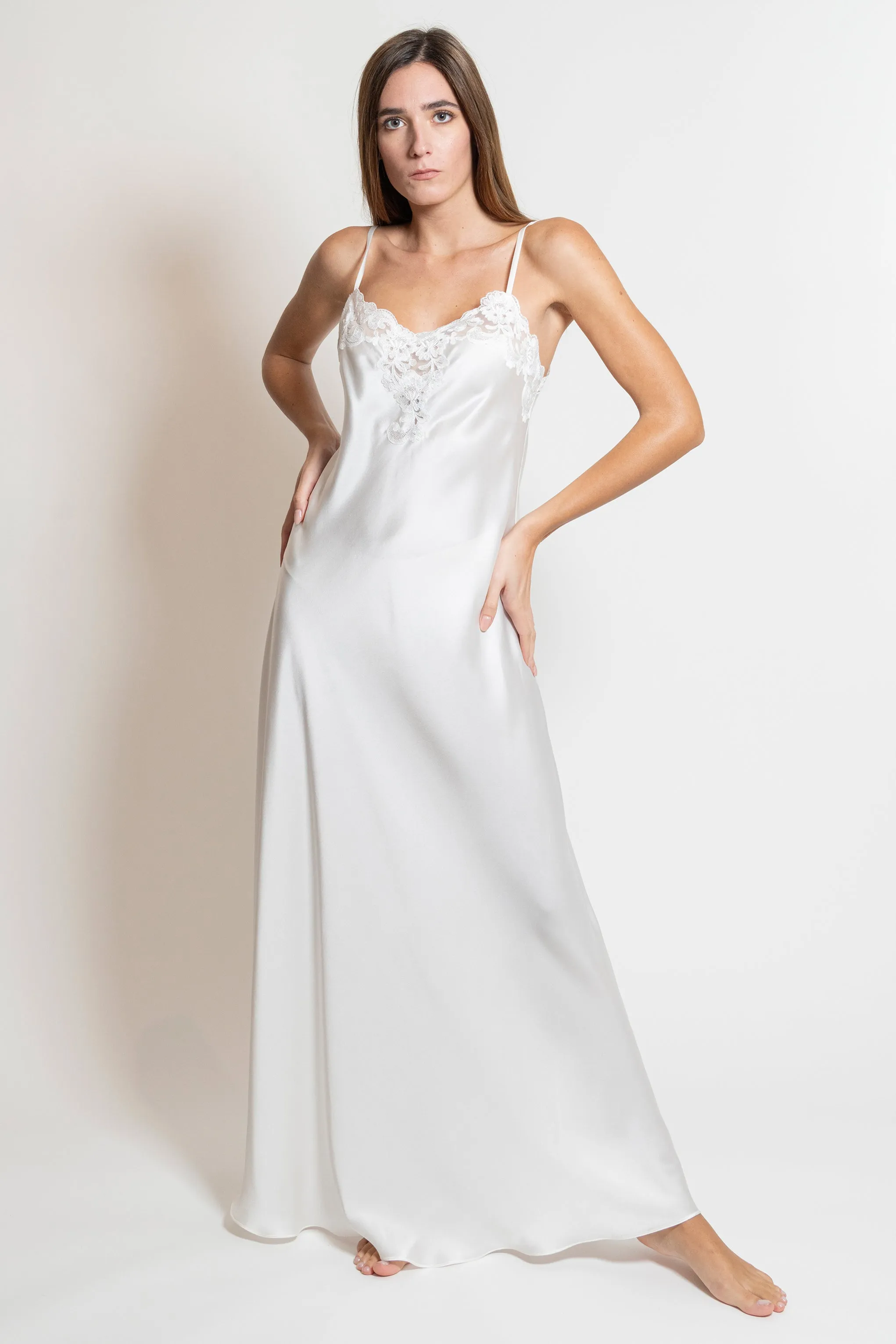 B2B - Silk Nightgown & Robe