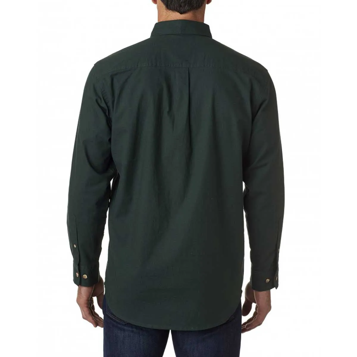 Backpacker Men's Pine Solid Flannel Shirt
