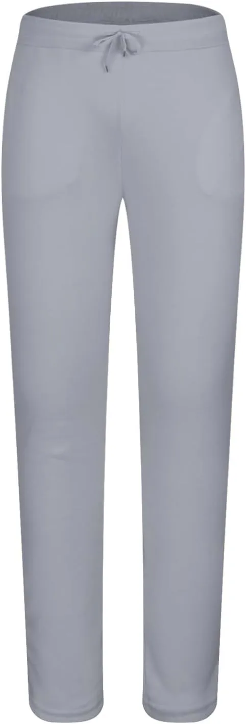 Baggy Sweatpants Men Open Bottom Straight Wide Leg Sweatpants Trendy Casual Yoga Athletic Lounge Pants with Pockets