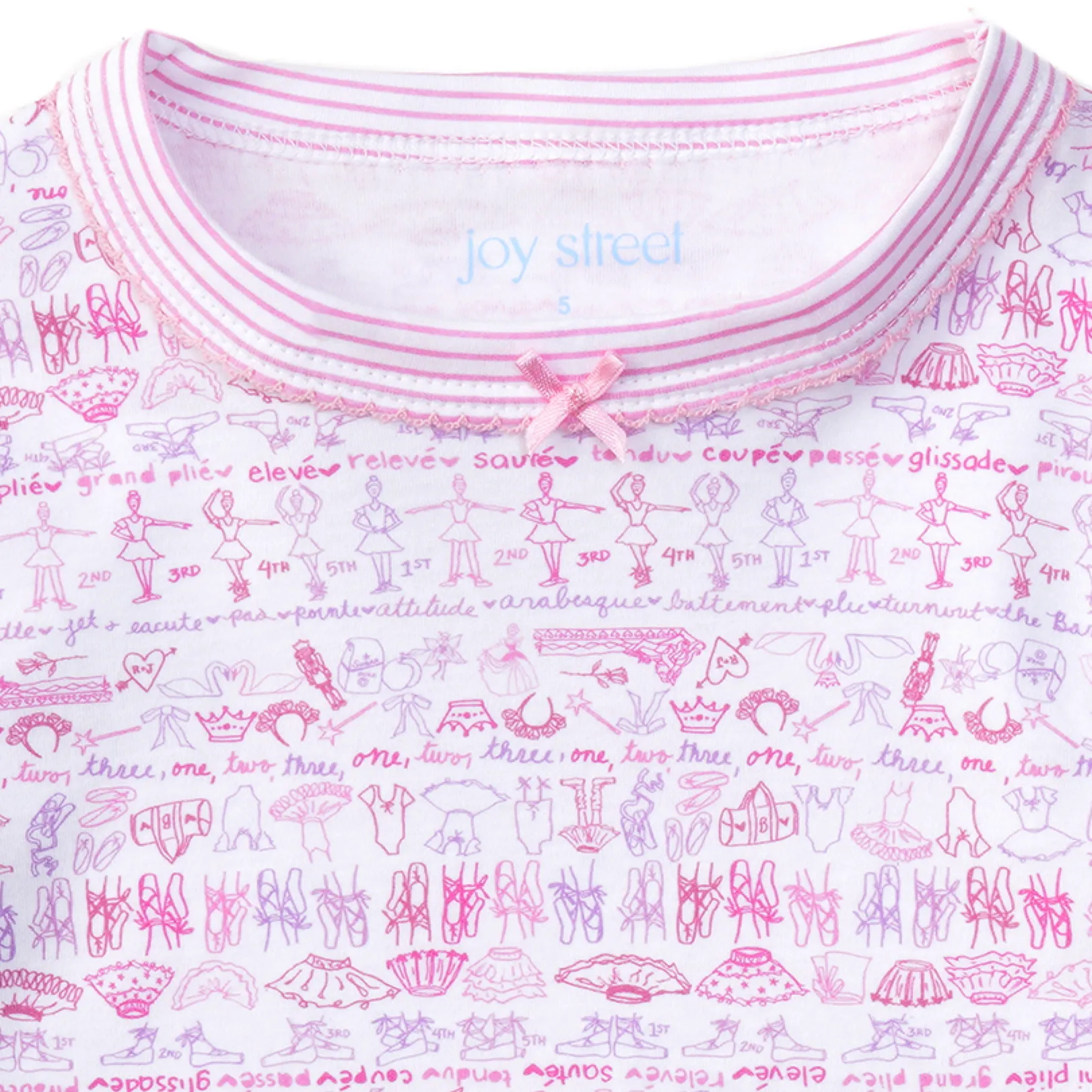 Ballet Two Piece Kids Pajamas