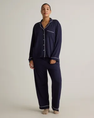 Bamboo Jersey Long Sleeve Pajama Set