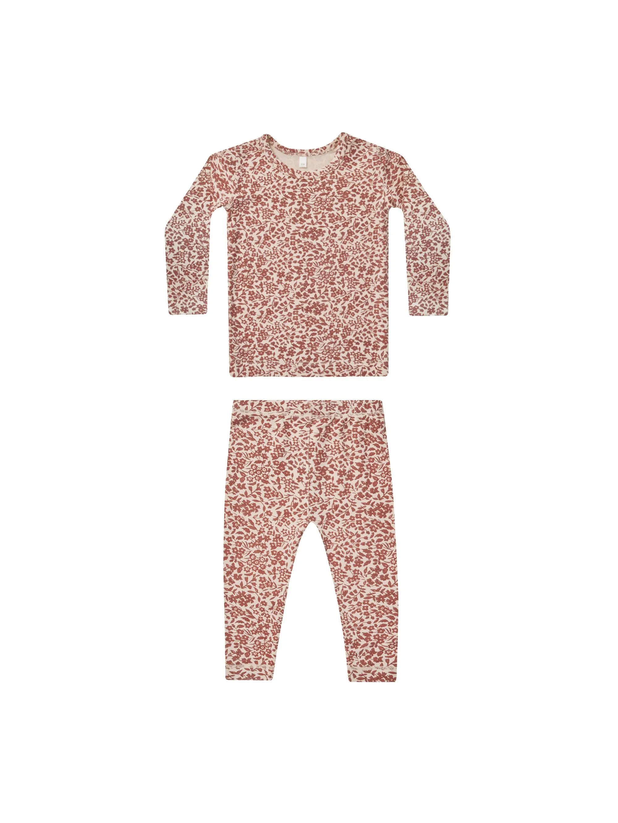 Bamboo Long Sleeve Pajama Set | Flower Field