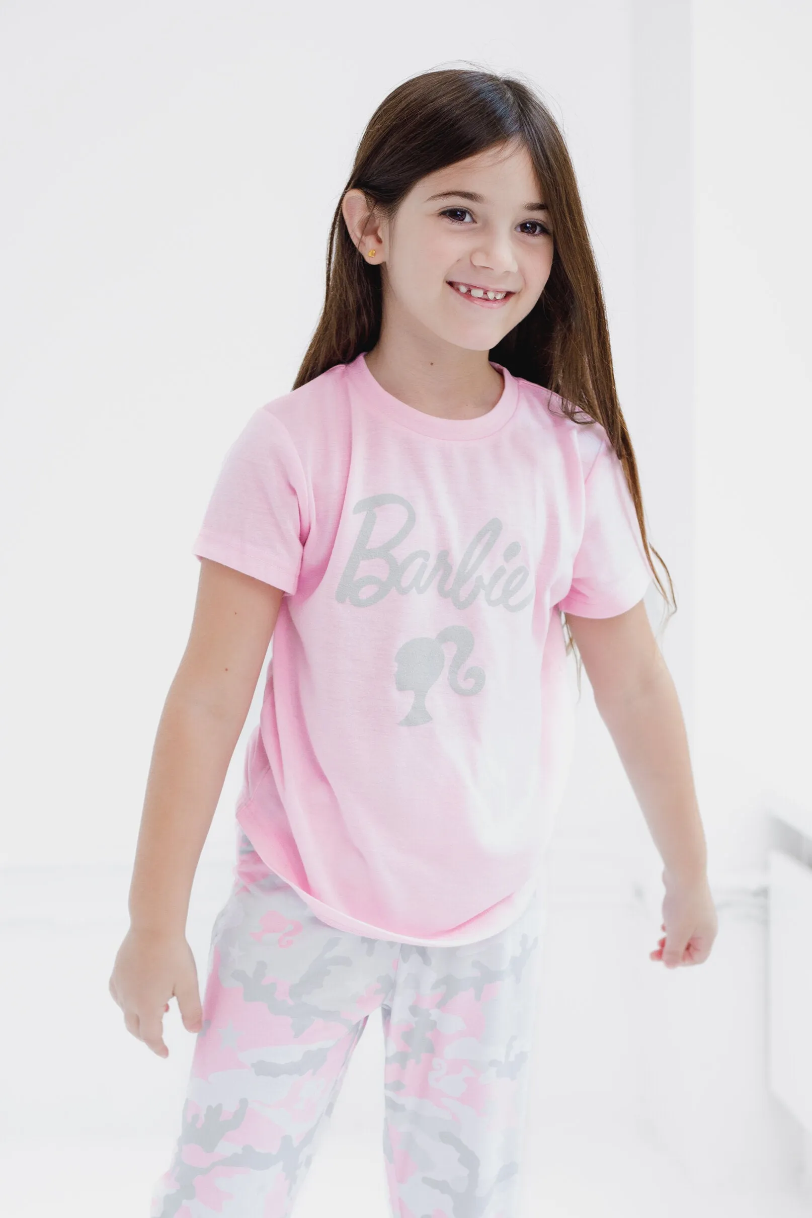 Barbie Matching Family Pajama Shirt and Pants Sleep Set