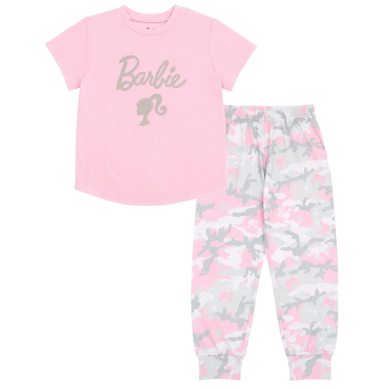 Barbie Matching Family Pajama Shirt and Pants Sleep Set