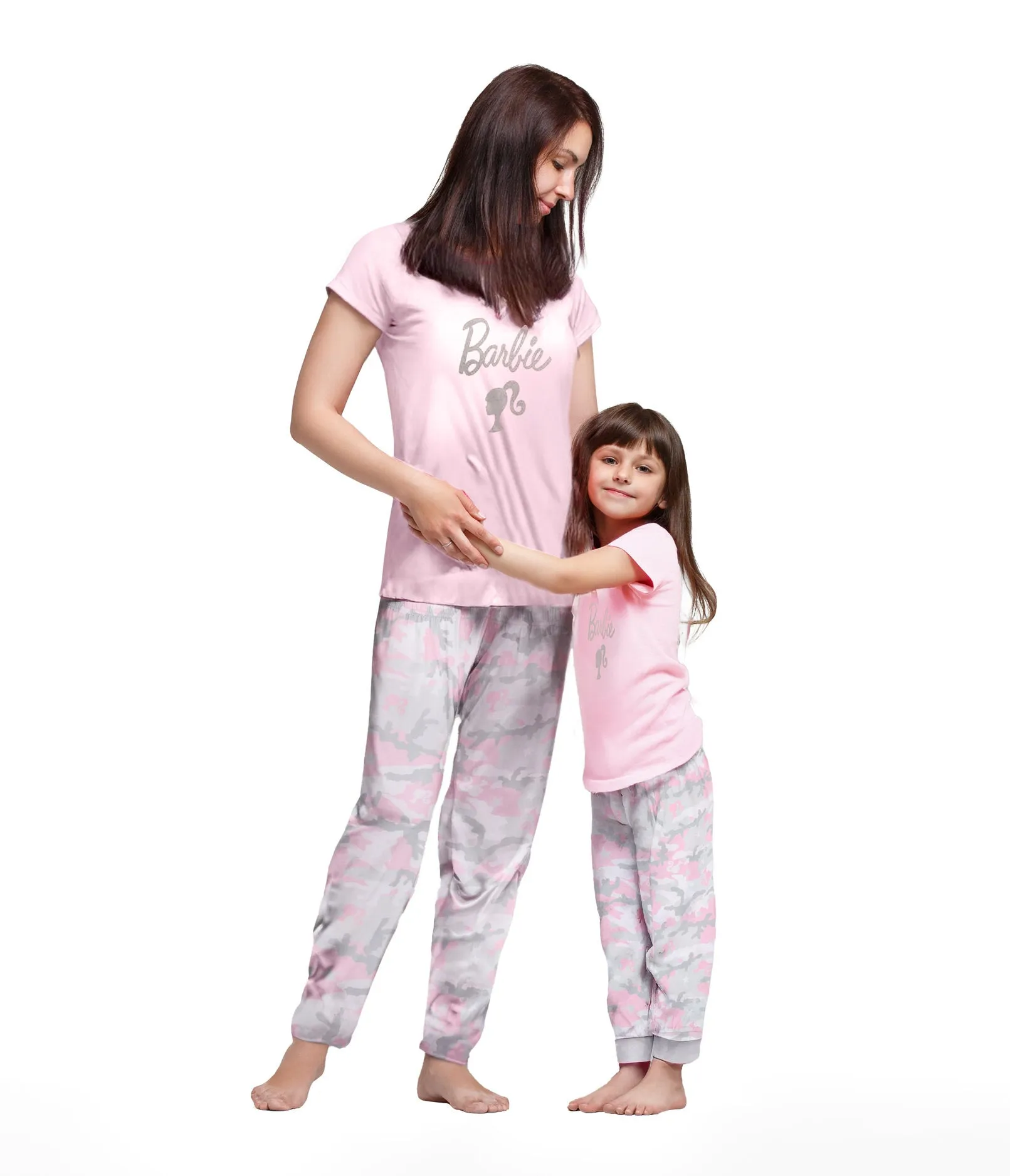Barbie Matching Family Pajama Shirt and Pants Sleep Set