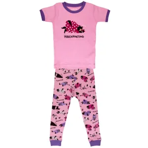 Bear Hiberarnating Juvy Pajama Set