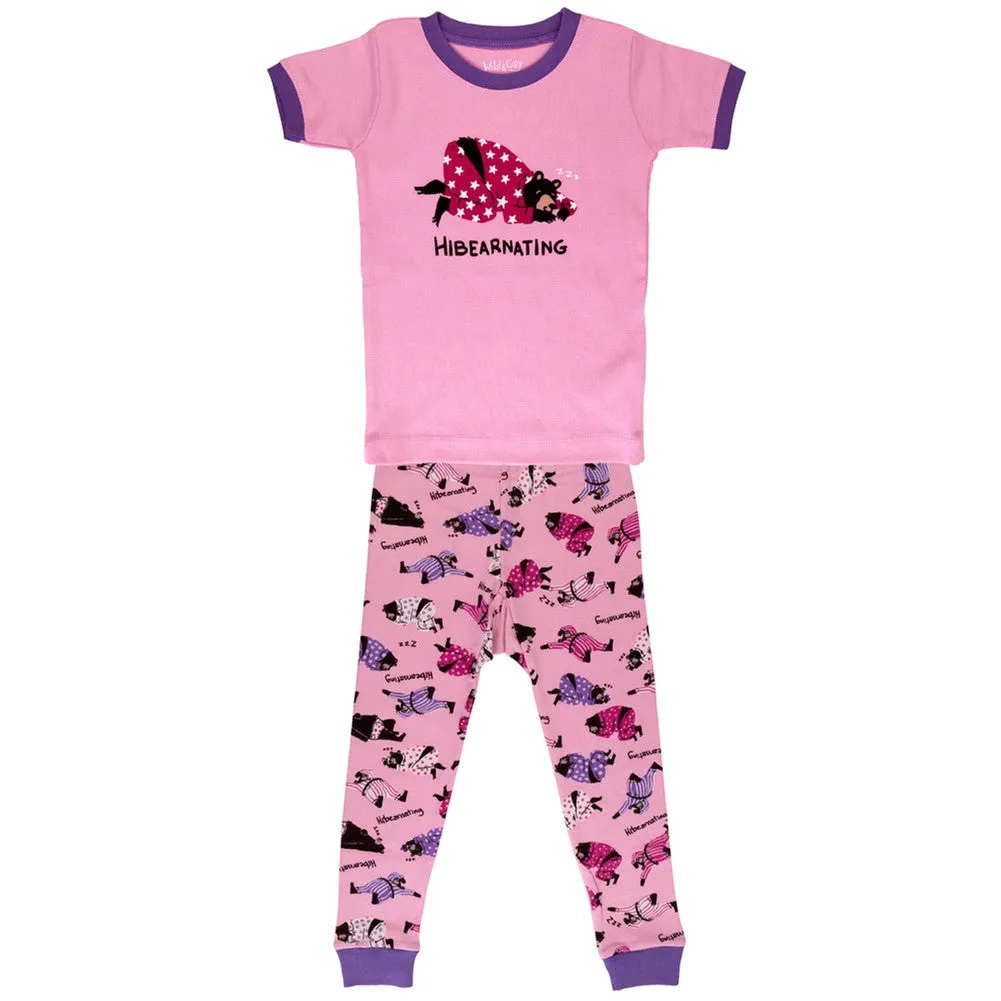 Bear Hiberarnating Juvy Pajama Set