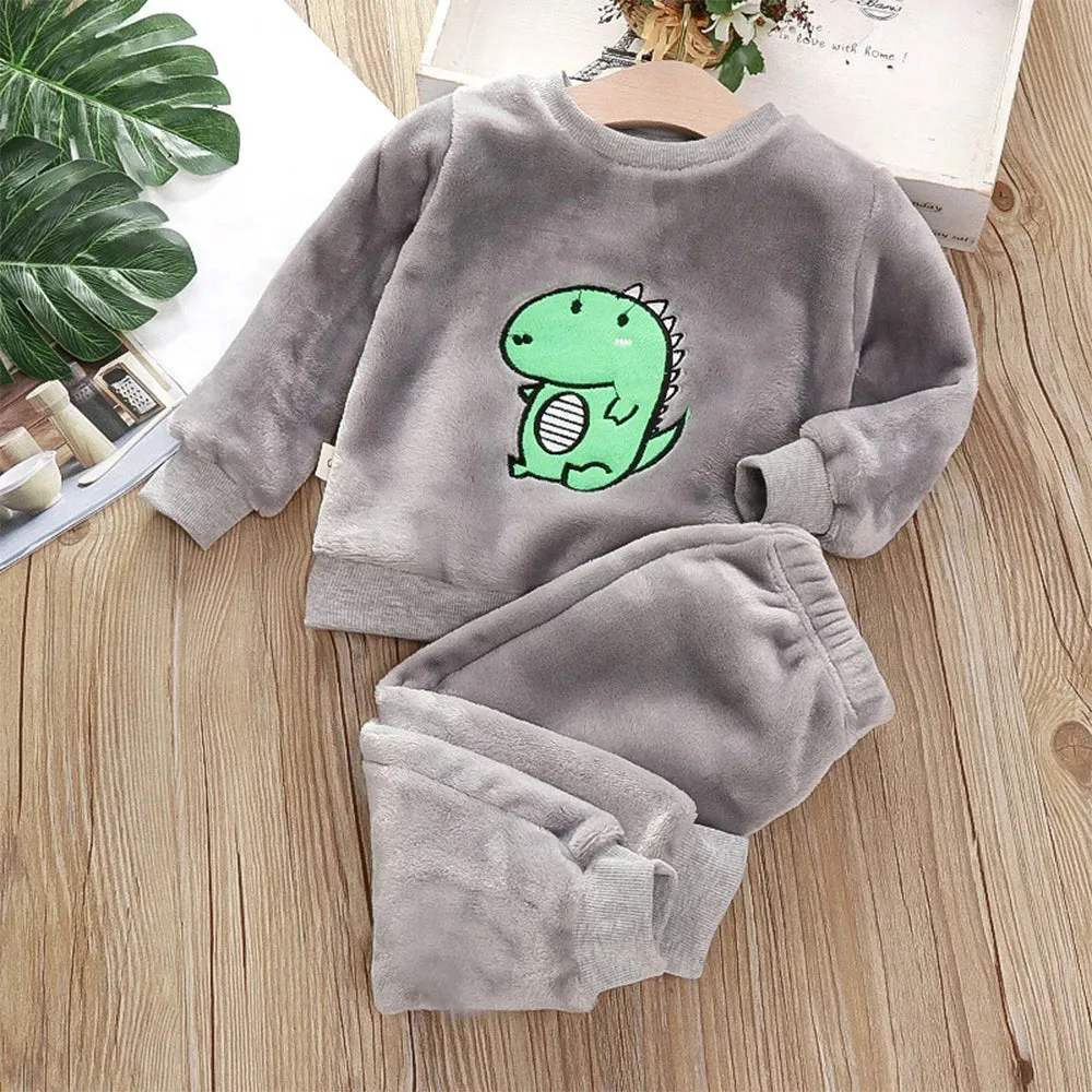 Bear Leader Winter Pajamas - Flannel Home Wear Set