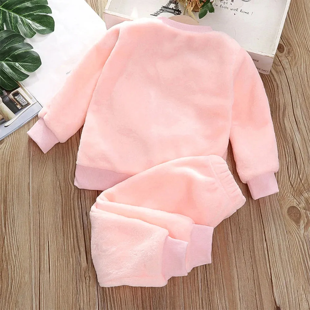 Bear Leader Winter Pajamas - Flannel Home Wear Set
