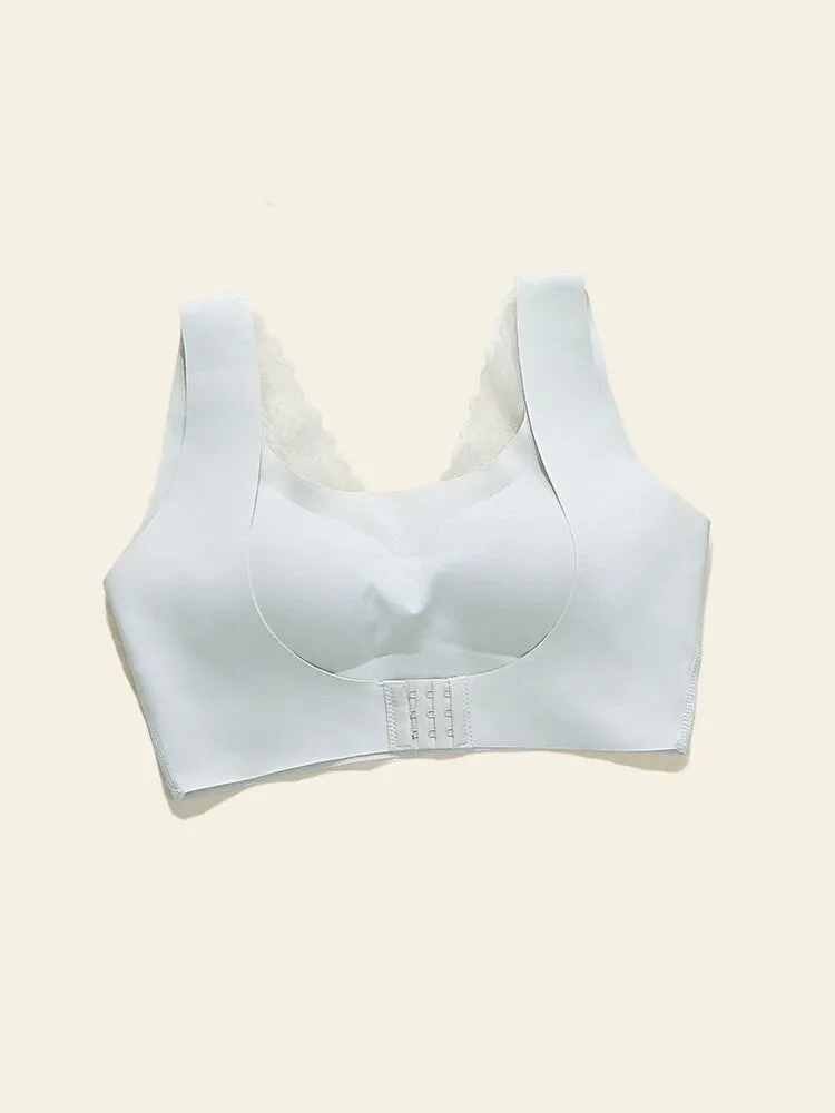 Beauty Back Seamless Cozy Front Closure Wireless Bra