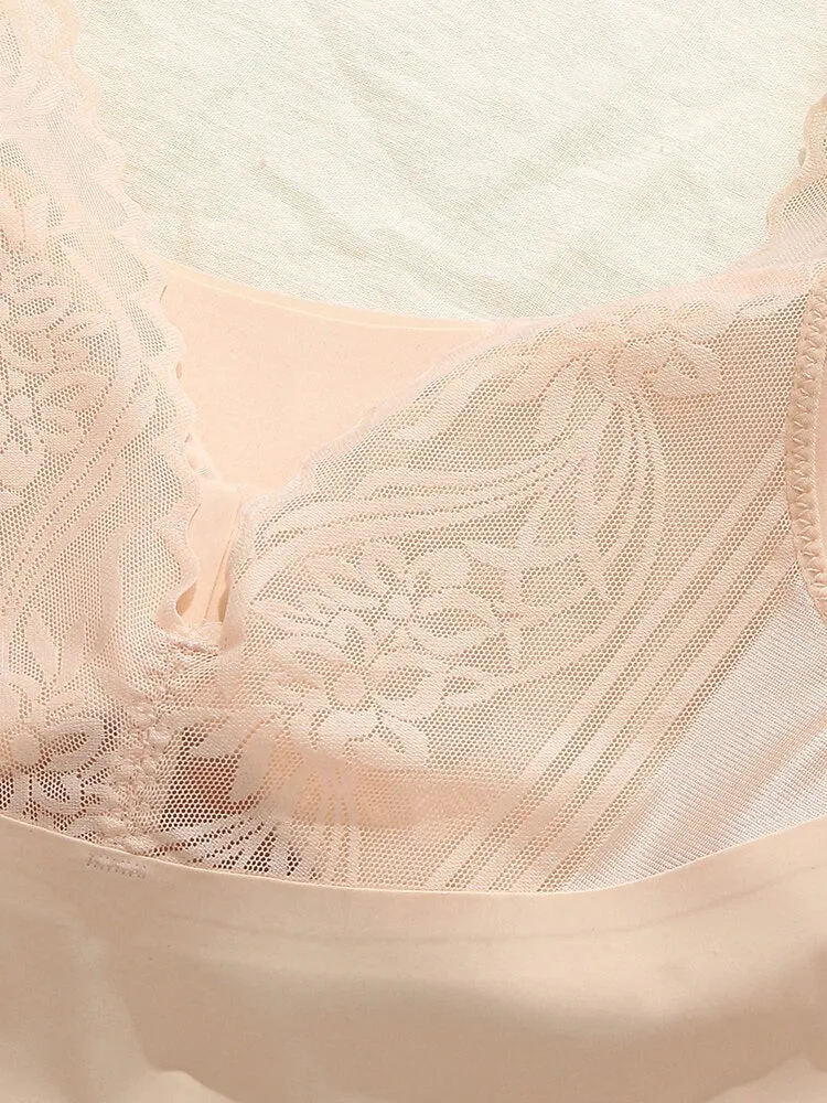Beauty Back Seamless Cozy Front Closure Wireless Bra