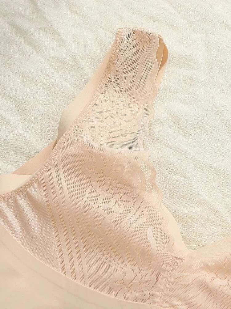 Beauty Back Seamless Cozy Front Closure Wireless Bra