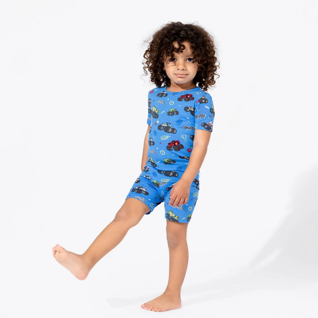 Bellabu Bear Short Pajama Set: Blaze and the Monster Machines