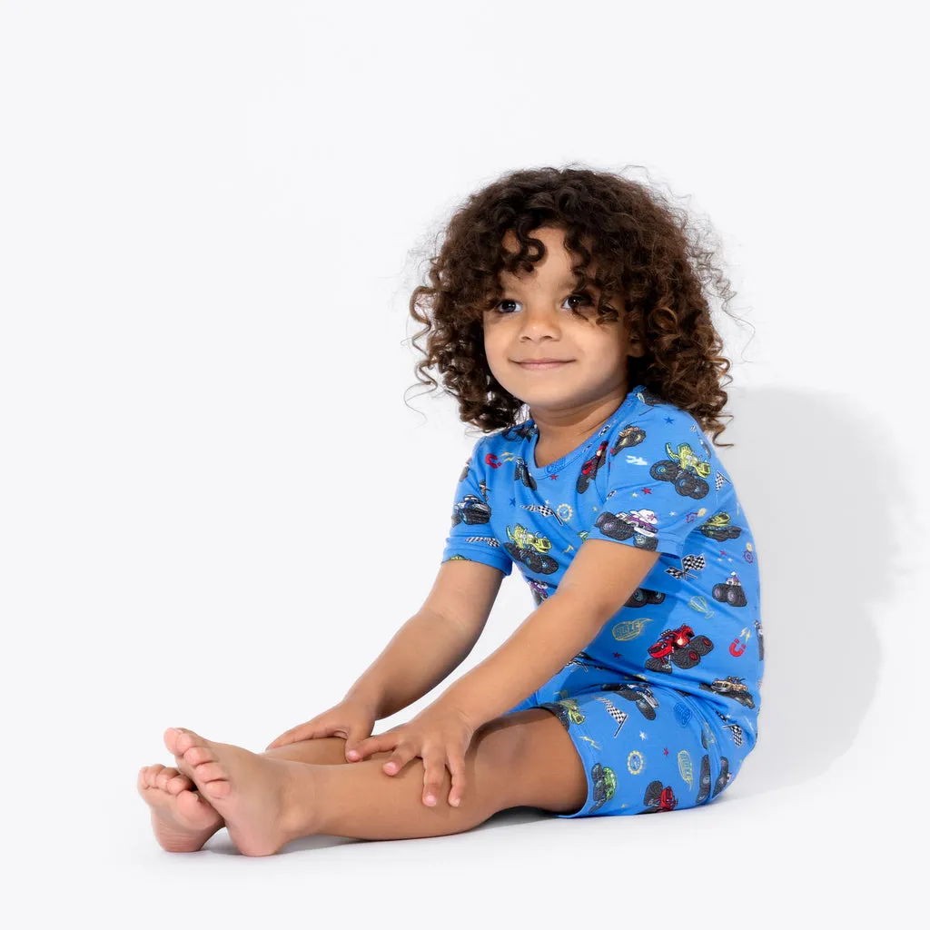 Bellabu Bear Short Pajama Set: Blaze and the Monster Machines