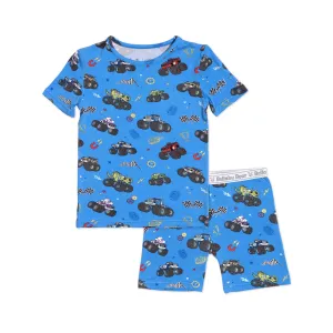 Bellabu Bear Short Pajama Set: Blaze and the Monster Machines