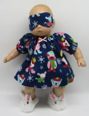 Bitty Baby 15 inch Doll Winter Puppy Pajamas