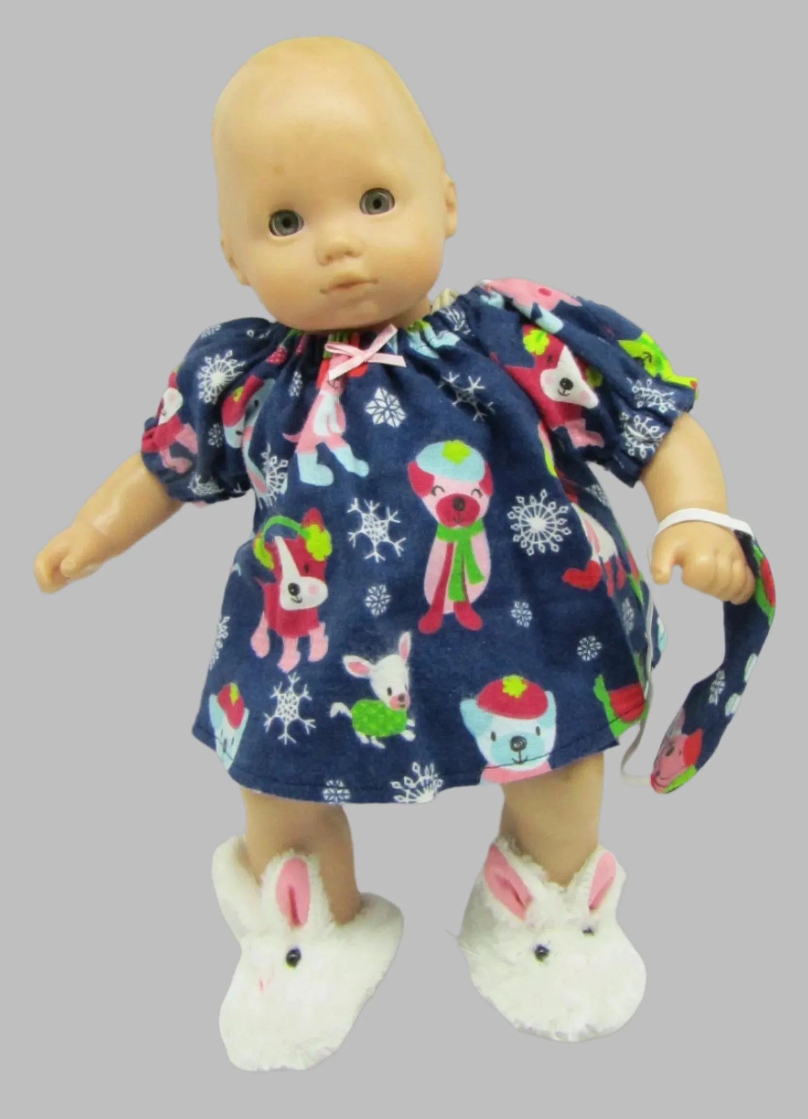Bitty Baby 15 inch Doll Winter Puppy Pajamas